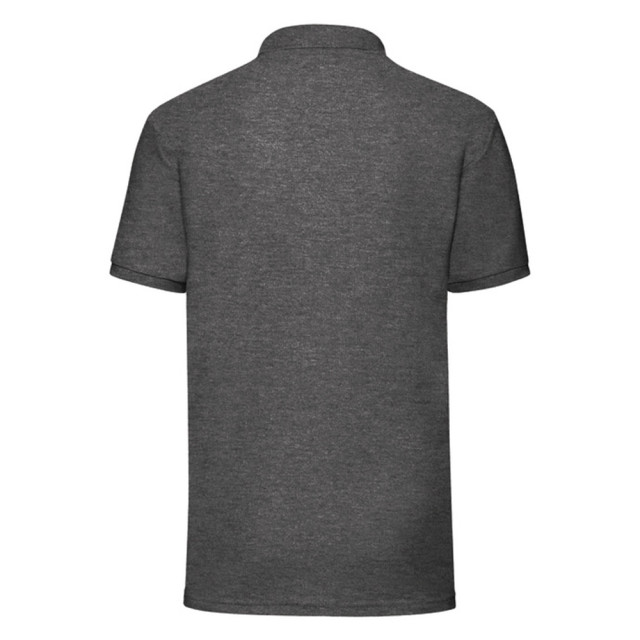 Fruit of the Loom Heren 65/35 piqué poloshirt UTLT2001_darkheathergrey large