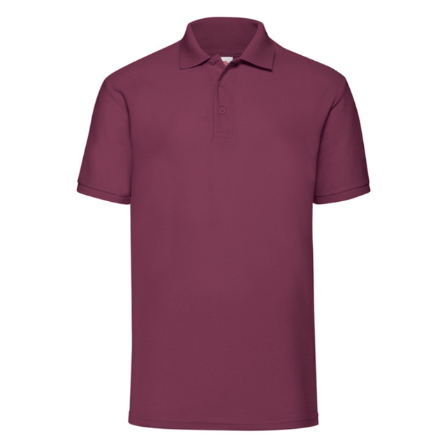 Fruit of the Loom Heren 65/35 piqué poloshirt UTLT2001_burgundy large