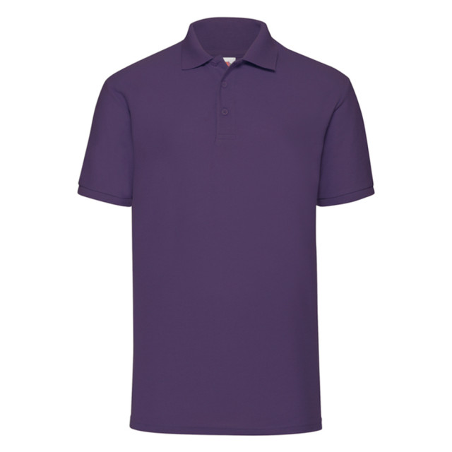 Fruit of the Loom Heren 65/35 piqué poloshirt UTLT2001_purple large