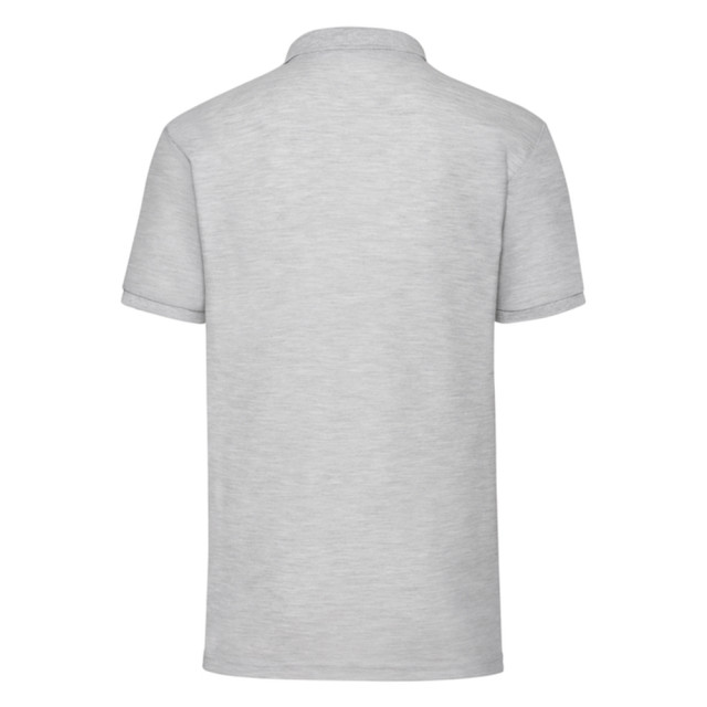 Fruit of the Loom Heren 65/35 piqué poloshirt UTLT2001_heathergrey large