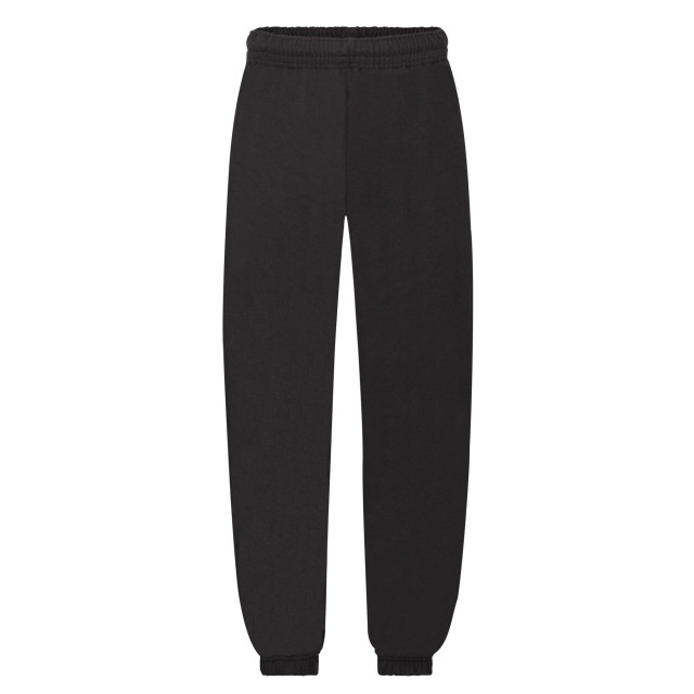 Fruit of the Loom Kinder/kids premium joggingbroek met elastische manchetten UTLT1982_black large