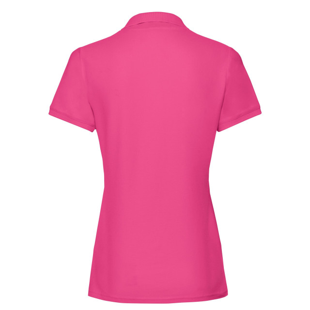 Fruit of the Loom Dames premium poloshirt UTLT1877_fuchsia large