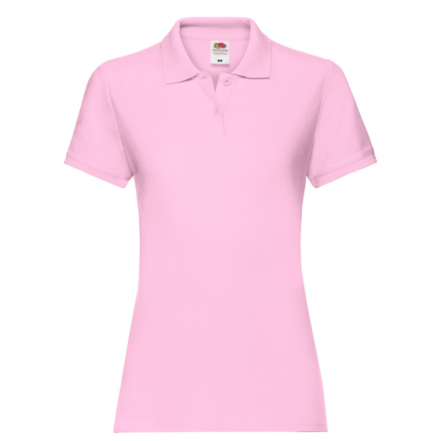Fruit of the Loom Dames premium poloshirt UTLT1877_lightpink large