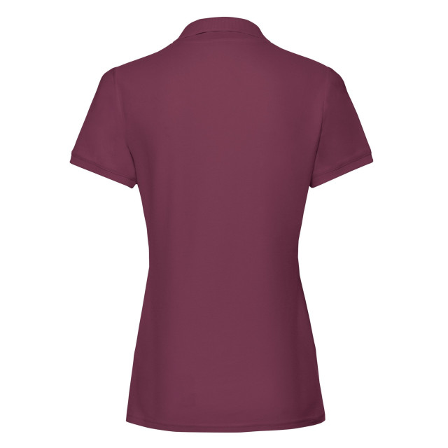Fruit of the Loom Dames premium poloshirt UTLT1877_burgundy large