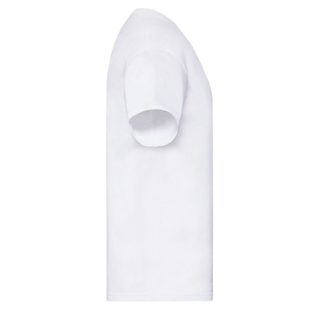 Fruit of the Loom Unisex origineel v hals t-shirt voor volwassenen UTLT1458_white large