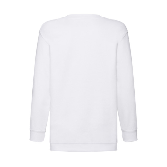 Fruit of the Loom Klassiek effen sweatshirt voor kinderen/kinderen UTLT1377_white large