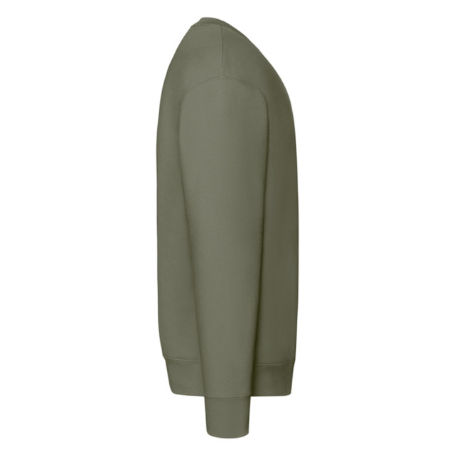 Fruit of the Loom Heren premium ingelegd sweatshirt UTLT1358_classicolive large