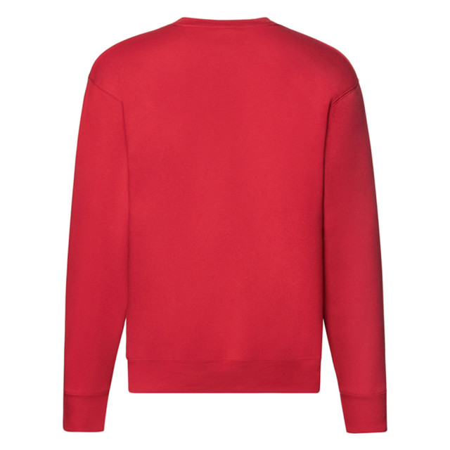 Fruit of the Loom Heren premium ingelegd sweatshirt UTLT1358_red large