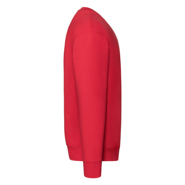 Fruit of the Loom Heren premium ingelegd sweatshirt UTLT1358_red large