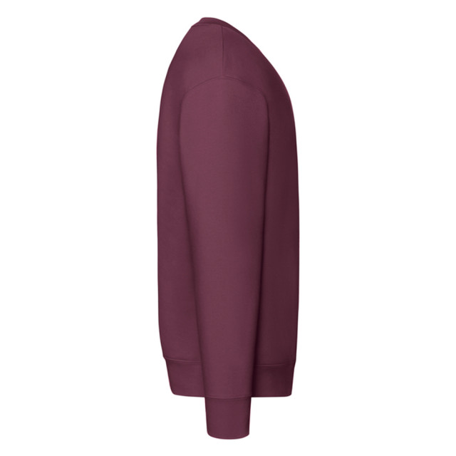 Fruit of the Loom Heren premium ingelegd sweatshirt UTLT1358_burgundy large