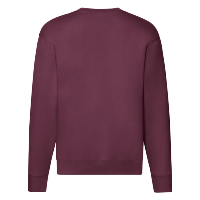 Fruit of the Loom Heren premium ingelegd sweatshirt UTLT1358_burgundy large