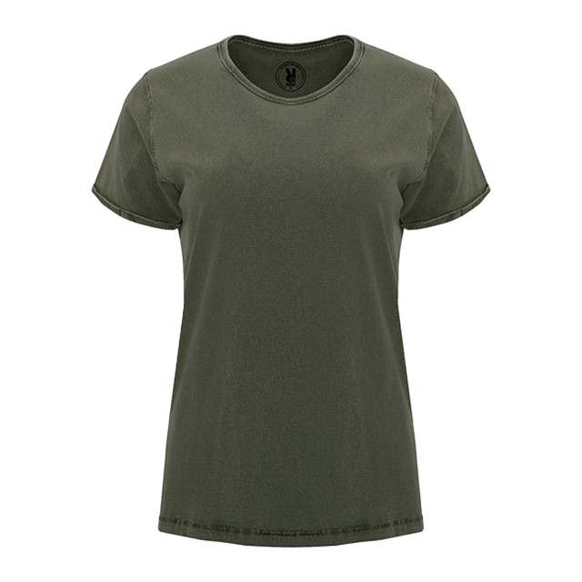 Roly Dames husky t-shirt UTLT1232_darkgreenbrown large