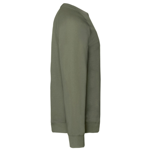 Fruit of the Loom Uniseks klassiek raglan sweatshirt voor volwassenen UTLT2391_classicolive large