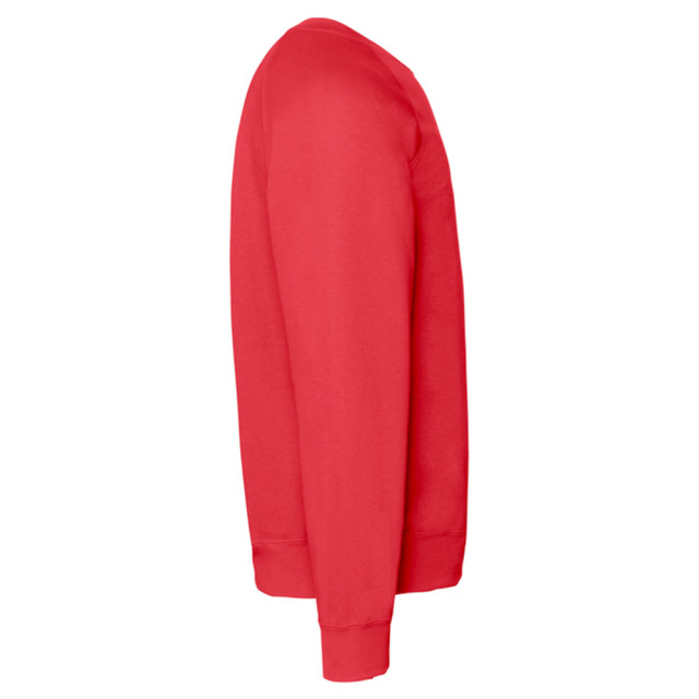 Fruit of the Loom Uniseks klassiek raglan sweatshirt voor volwassenen UTLT2391_red large