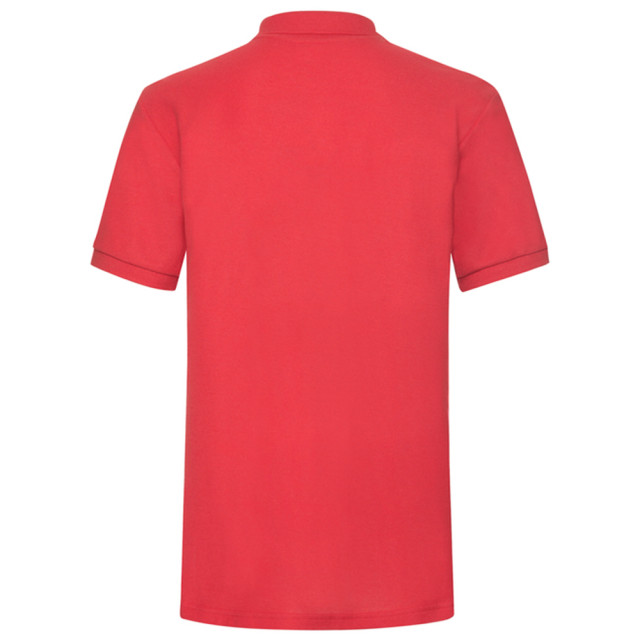 Fruit of the Loom Heren zwaargewicht poloshirt UTLT2377_red large