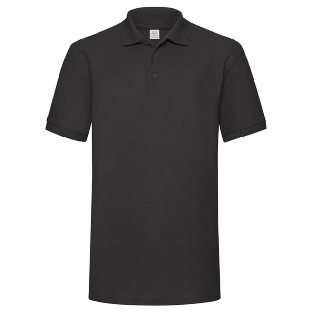 Fruit of the Loom Heren zwaargewicht poloshirt UTLT2377_black large