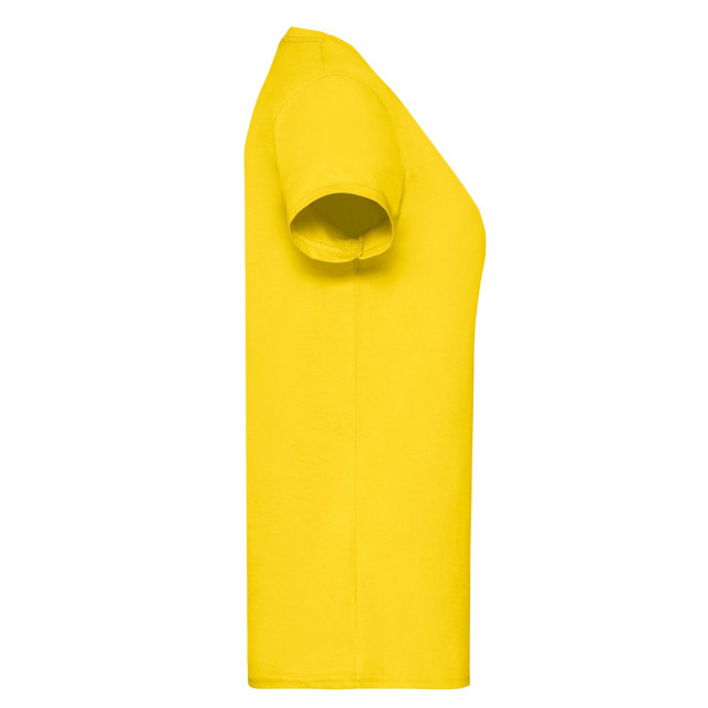 Fruit of the Loom Dames valueweight t-shirt UTLT2232_yellow large