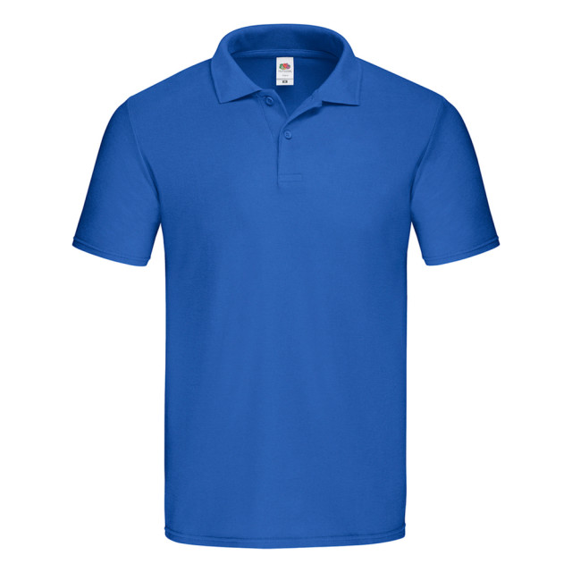 Fruit of the Loom Unisex adult origineel poloshirt UTLT2374_royalblue large