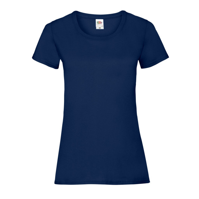 Fruit of the Loom Dames valueweight t-shirt UTLT2232_navy large