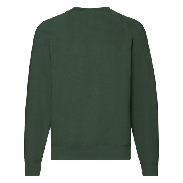 Fruit of the Loom Uniseks klassiek raglan sweatshirt voor volwassenen UTLT2391_bottlegreen large