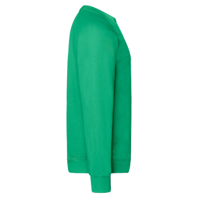 Fruit of the Loom Uniseks klassiek raglan sweatshirt voor volwassenen UTLT2391_kellygreen large