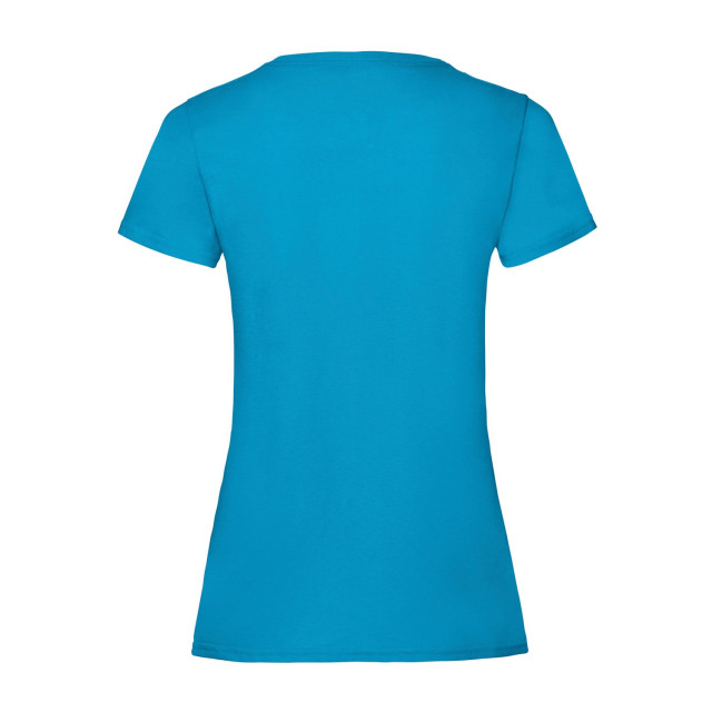 Fruit of the Loom Dames valueweight t-shirt UTLT2232_azureblue large