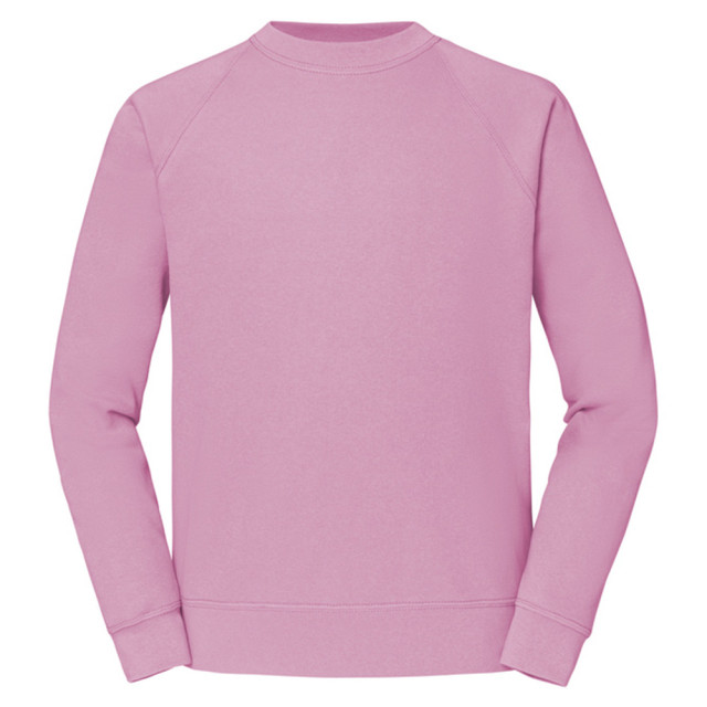 Fruit of the Loom Uniseks klassiek raglan sweatshirt voor volwassenen UTLT2391_lightpink large