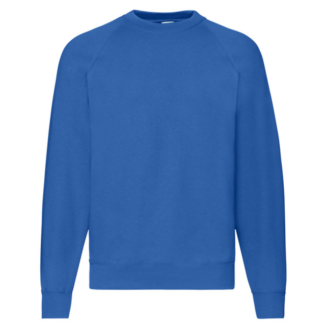 Fruit of the Loom Uniseks klassiek raglan sweatshirt voor volwassenen UTLT2391_royalblue large