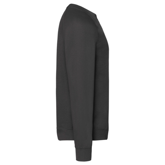Fruit of the Loom Uniseks klassiek raglan sweatshirt voor volwassenen UTLT2391_black large