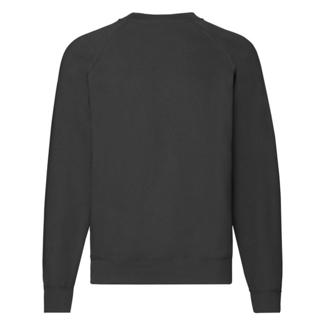 Fruit of the Loom Uniseks klassiek raglan sweatshirt voor volwassenen UTLT2391_black large