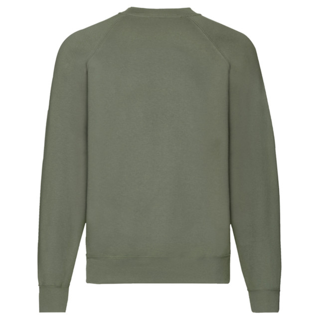 Fruit of the Loom Uniseks klassiek raglan sweatshirt voor volwassenen UTLT2391_classicolive large
