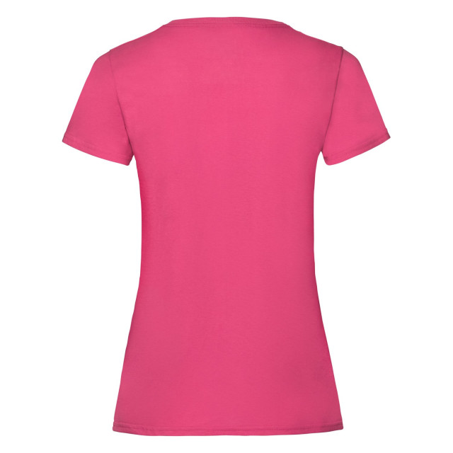Fruit of the Loom Dames valueweight t-shirt UTLT2232_fuchsia large