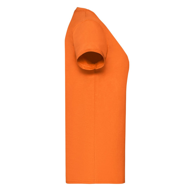 Fruit of the Loom Dames valueweight t-shirt UTLT2232_orange large