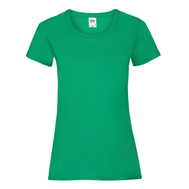 Fruit of the Loom Dames valueweight t-shirt UTLT2232_kellygreen large
