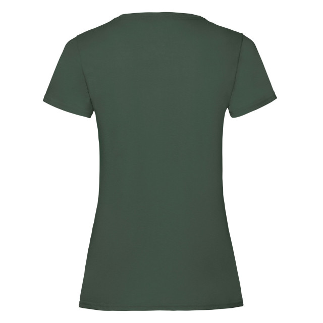 Fruit of the Loom Dames valueweight t-shirt UTLT2232_bottlegreen large