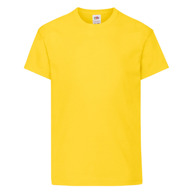 Fruit of the Loom Origineel t-shirt voor kinderen UTLT2039_yellow large