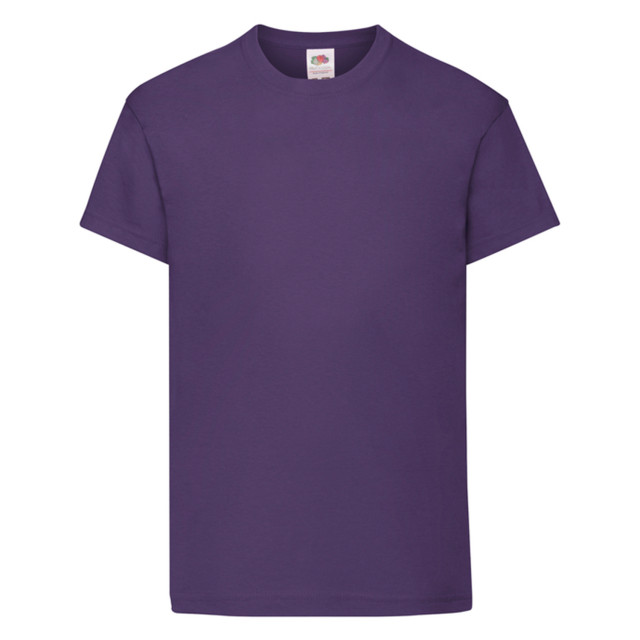 Fruit of the Loom Origineel t-shirt voor kinderen UTLT2039_purple large Fruit of the Loom Origineel t-shirt voor kinderen UTLT2039_purple large