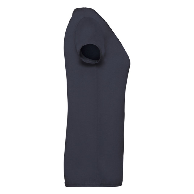 Fruit of the Loom Dames valueweight v hals t-shirt UTLT2042_deepnavy large