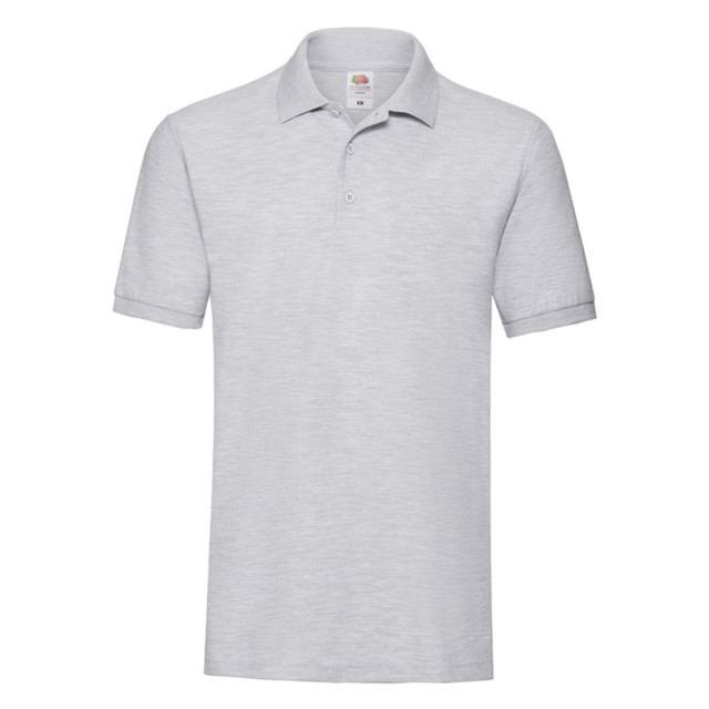 Fruit of the Loom Unisex premium poloshirt voor volwassenen UTLT2056_heathergrey large