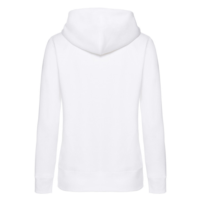 Fruit of the Loom Dames premium sweat hoodie UTLT2024_white large