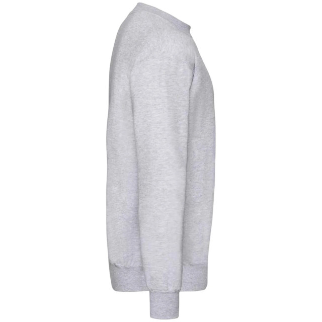 Fruit of the Loom Uniseks klassiek effen sweatshirt voor volwassenen UTLT2043_heathergrey large
