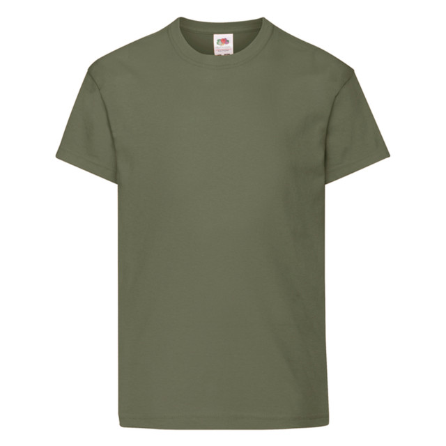 Fruit of the Loom Origineel t-shirt voor kinderen UTLT2039_classicolive large Fruit of the Loom Origineel t-shirt voor kinderen UTLT2039_classicolive large