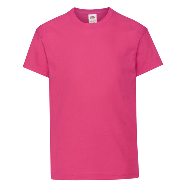 Fruit of the Loom Origineel t-shirt voor kinderen UTLT2039_fuchsia large Fruit of the Loom Origineel t-shirt voor kinderen UTLT2039_fuchsia large
