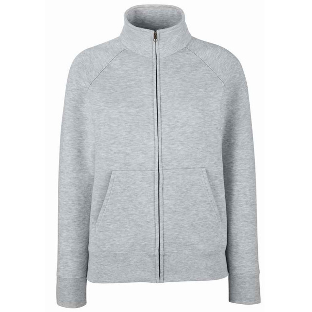 Fruit of the Loom Dames premium jas UTLT2059_heathergrey large