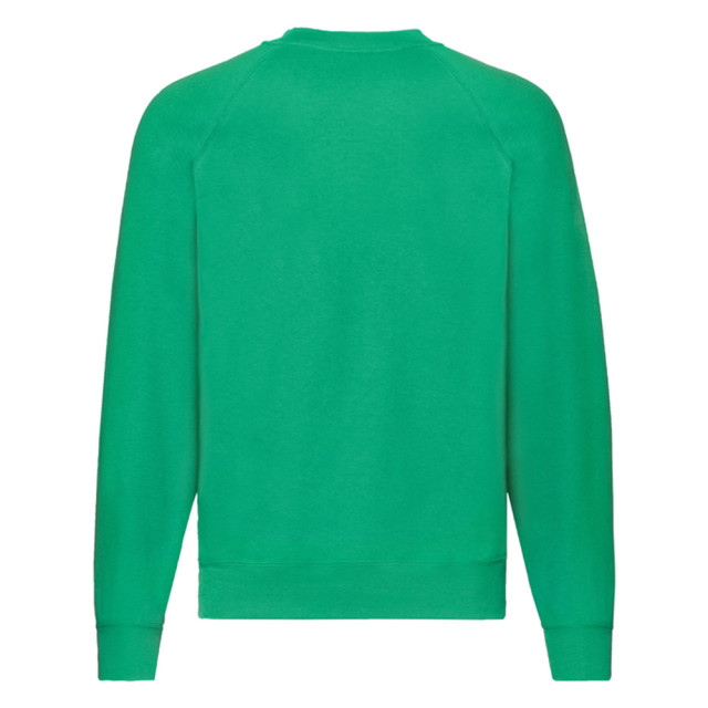 Fruit of the Loom Uniseks klassiek raglan sweatshirt voor volwassenen UTLT2391_kellygreen large