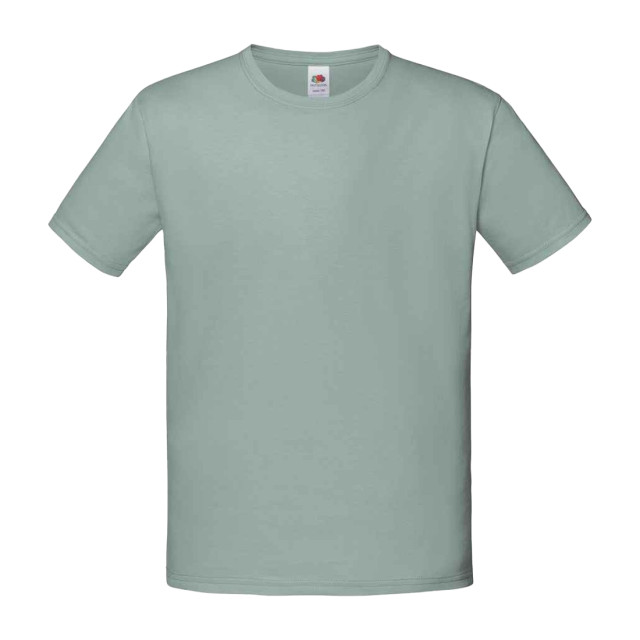 Fruit of the Loom Kinderen/kinderen iconisch t-shirt UTLT3179_sage large