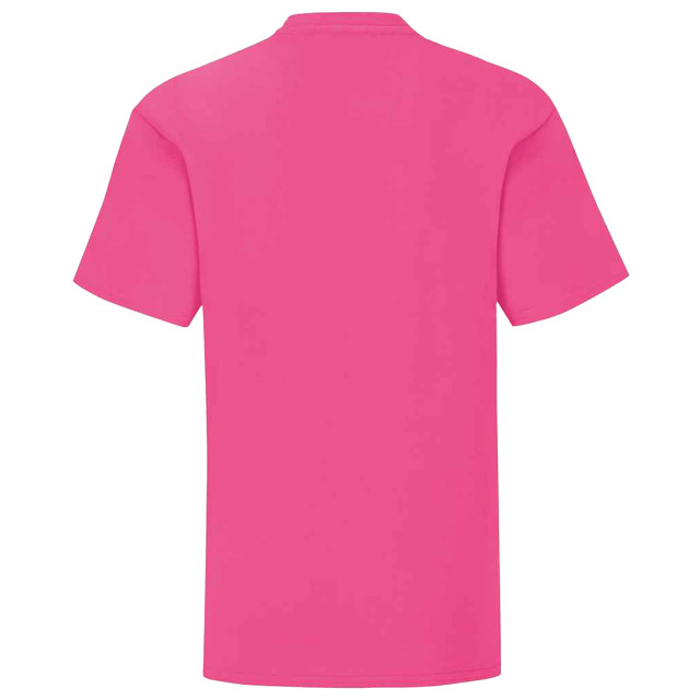 Fruit of the Loom Kinderen/kinderen iconisch t-shirt UTLT3179_fuchsia large