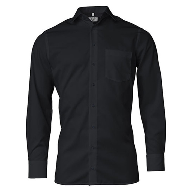 Marvelis Heren modern shirt met lange mouwen UTLT6123_black large Marvelis Heren modern shirt met lange mouwen UTLT6123_black large