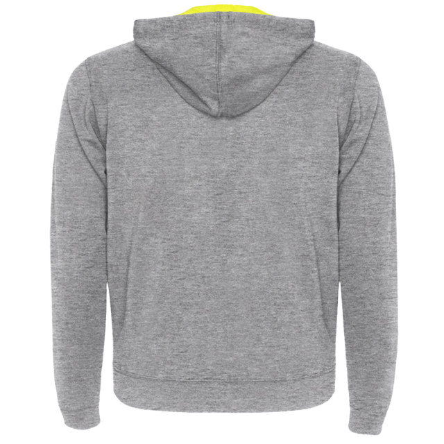 Roly Unisex fuji heather sweat jacket voor volwassenen UTLT6167_heathergreyfluorescentyellow large Roly Unisex fuji heather sweat jacket voor volwassenen UTLT6167_heathergreyfluorescentyellow large