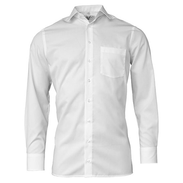 Marvelis Heren modern shirt met lange mouwen UTLT6123_white large